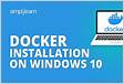 Install Docker Desktop on Windows Docker Doc